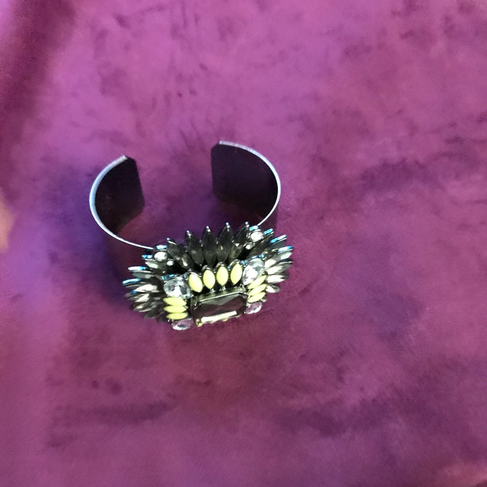 Hematite Fashion Cuff Bracelet